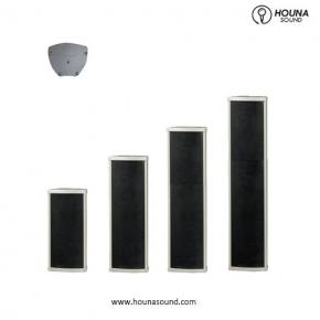 HG-5 Series full aluminum outdoor PA column speakers IP66 standard 